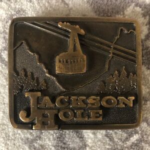 Jackson Hole Belt Buckle vintage (RARE)